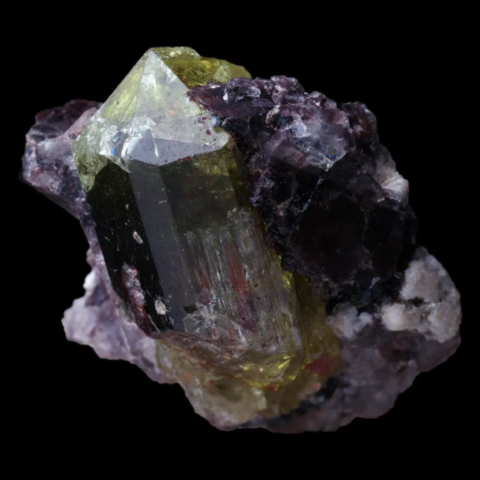 Apatite de Cerro de Mercado, Durango, Mexique
