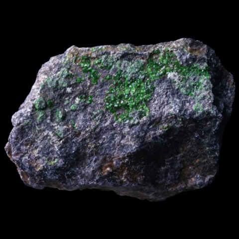 Ouvarovite de Jackson, Californie, USA