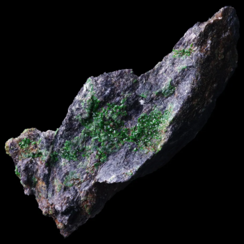 Ouvarovite de Jackson, Californie, USA