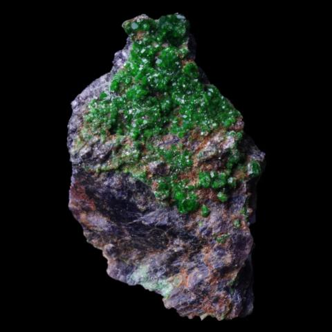 Ouvarovite de Jackson, Californie, USA