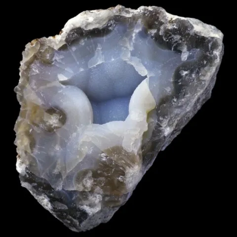 Calcédoine du Minas Gerais, Brésil