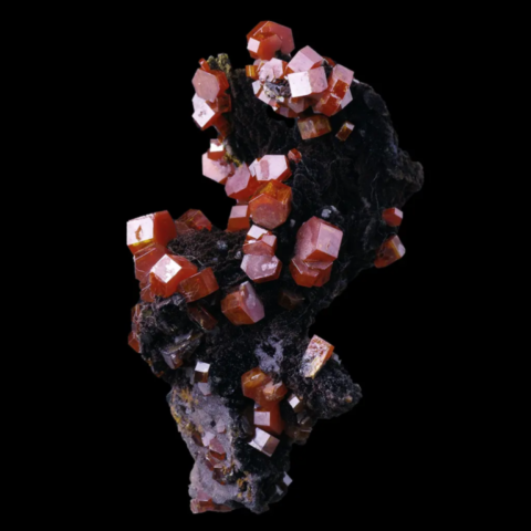 Vanadinite de Taouz, Maroc