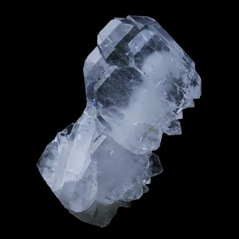 Quartz à âme de La Table, Savoie, France