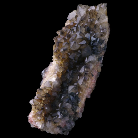 Quartz fumé de Gelles, Puy-de-Dôme, France