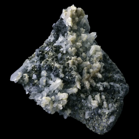 Quartz irradié de l'Arkansas, USA
