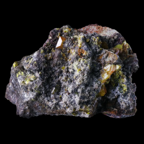 Wulfénite de Mindouli, Congo