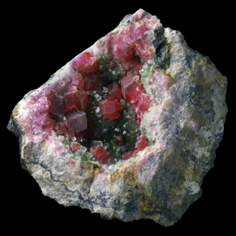 Rhodochrosite du Gabon