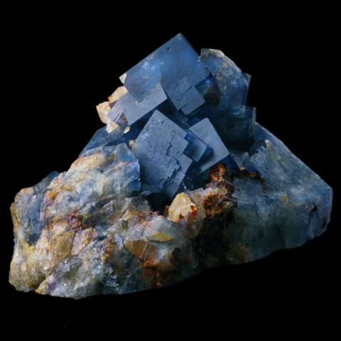 Fluorine de Chavaniac-Lafayette, Haute-Loire, France