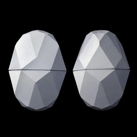 Modèle cristallin calcite maclée