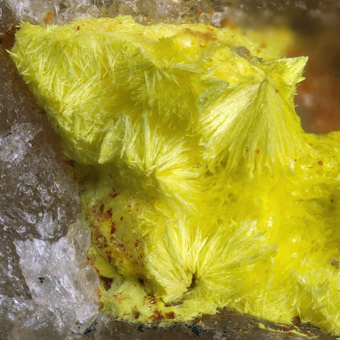 Calcurmolite de Majerská valley U, Slovaquie © Martin Stevko