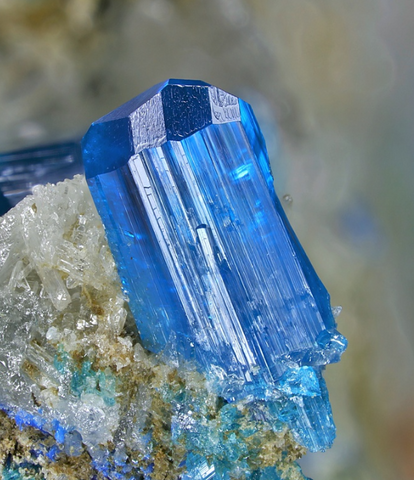 Calédonite de Mammoth-St-Antony Mine, Arizona, USA © Carsten Slotta