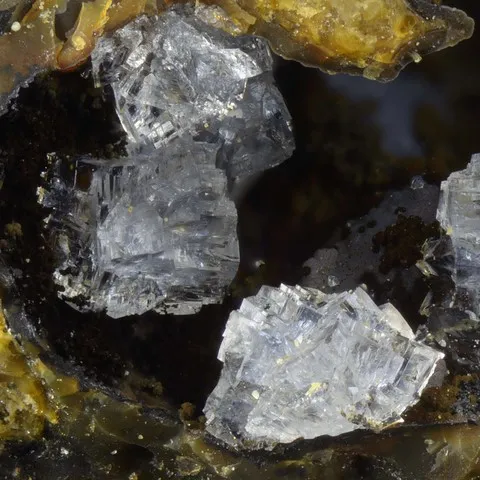 Chabazite de Perrier, Puy-de-Dôme, France © Pascal Chollet