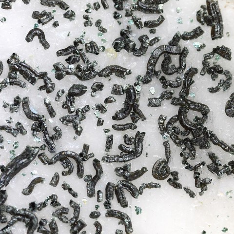 Chamosite vermiculaire de Aggregate Ind., Massachusetts, USA © Peter Cristofono