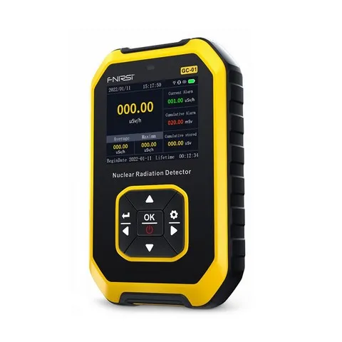 Compteur geiger minéraux
