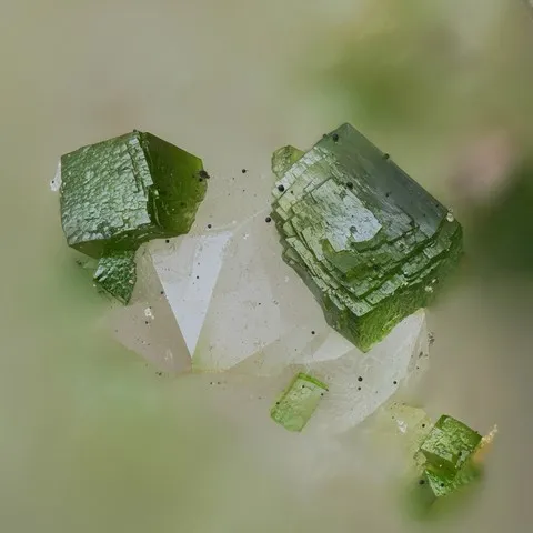 Conichalcite de Cabeça Alta Mine, Évora, Portugal © Pedro Alves