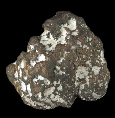 Domeykite en nodule de 864g de Mohawk Mine, Michigan, USA © Rob Lavinsky