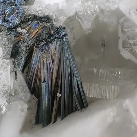 Emplectite de la Mine Clara, Allemagne © Michael Förch