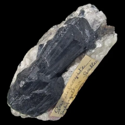 Gaudefroyite de Tachgagalt Mine, Maroc © Vincent & Michele Gallo 