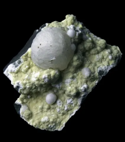 Gyrolite de Bombay, Inde