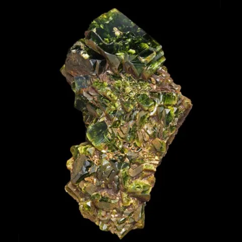 Hédenbergite de Broken Hill, Australie © Y. Okazaki