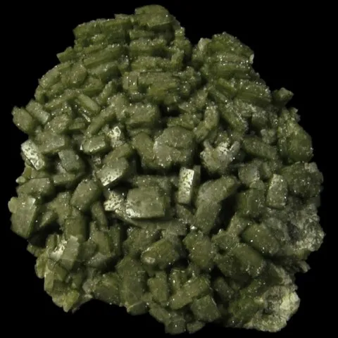 Hédenbergite de Dal'negorsk, Russie © Walter Kellogg