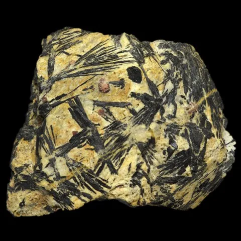 Ferro-hornblende de Plainfield, Massachussetts, USA © Harold Moritz