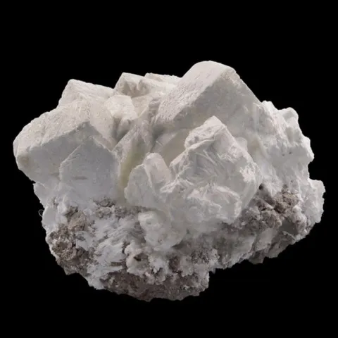 Inyoite de Monte Blanco, Inyo County, Californie, USA © Rob Lavinsky