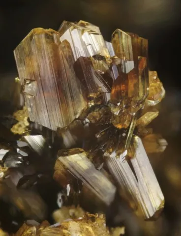 Jahnsite de Tip Top Mine, Dakota du Sud, USA © Stephan Wolfsried