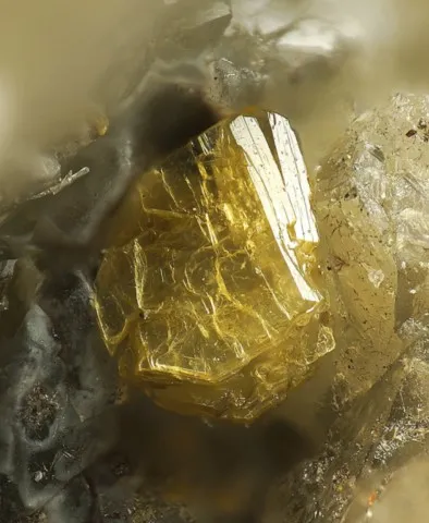 Kahlerite de Knichte section, Lölling, Autriche © Stephan Wolfsried
