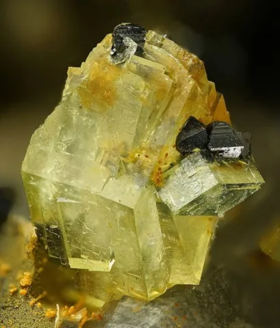Kolbeckite de Magnet Cove, Arkansas, USA © Stephan Wolfsried