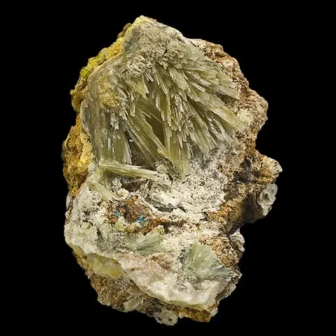 Lanarkite de la Mine Susanna, South Lanarkshire, Ecosse, UK © Jeffrey Scovil