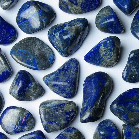Lapis lazuli Chakra du troisième oeil - AJNA - Chakra de la gorge - VISHUDDHA - Yeux, peau, anti-fièvre, tension, allergies, créativité, concentration, sagesse, intuition, clairvoyance