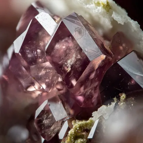 Leucophosphite de Tip Top Mine, Dakota du Sud, USA © Jason B. Smith