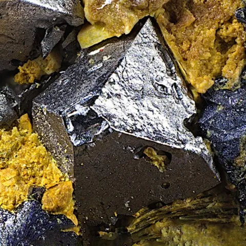 Linnéite de Gladhammar mines, Västervik, Kalmar County, Suède © Detlef Heilwagen