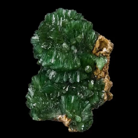 Ludlamite de San Antonio Mine, Chihuahua, Mexique © Rob Lavinsky