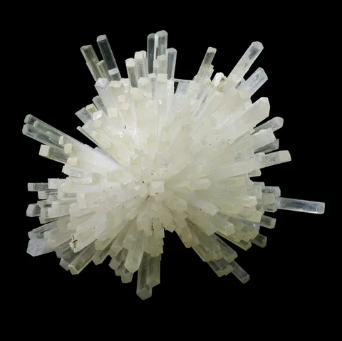 Natrolite de Thirrist, Haut Atlas Draa-Tafilalet Region, Maroc