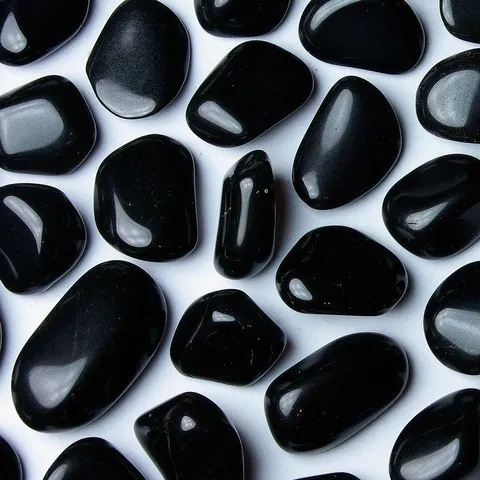 Obsidienne Chakra couronne - SAHASRARA - Chakra racine - MULADHARA - Anti-douleur, crampes, protection, calme, lucidité
