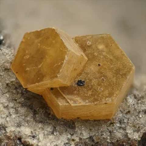 Parisite de Solumsåsen Quarry, Norvège © Stephan Wolfsried