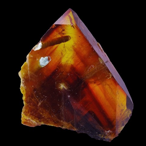Baryte ambrée de Mashamba West mine, Rép. Dém. du Congo