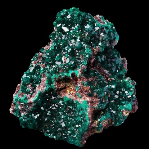 Dioptase de Kimbedi, Mindouli, Rép. Dém. du Congo