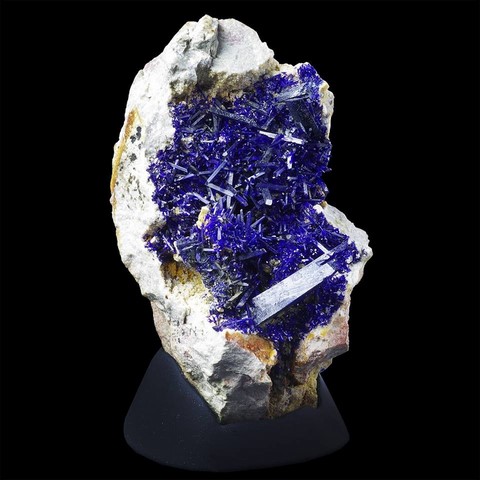 Azurite de Kerrouchene, Khénifra Province, Maroc