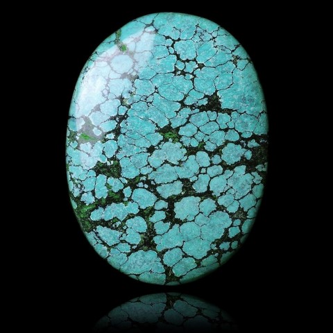 Cabochon de turquoise Chine