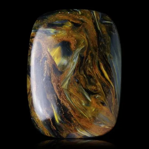 Piétersite en cabochon de Namibie