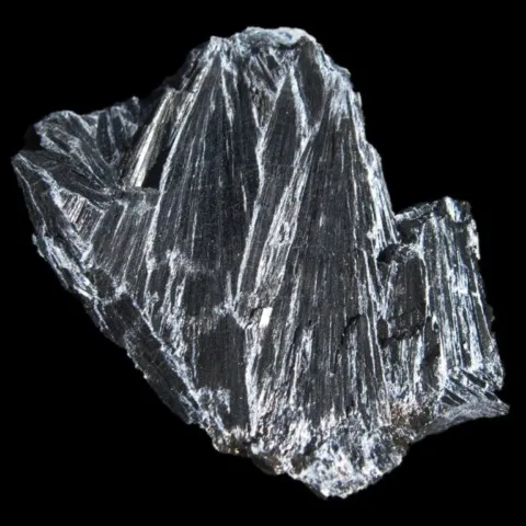 Ludwigite de Brosso Mine, Piémont, Italie © Flavio Giuseppe Taricco
