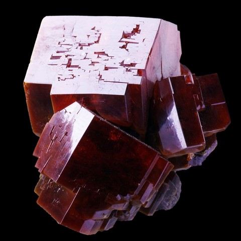 Vanadinite de Mibladen, Maroc