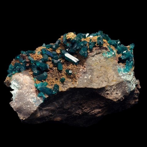 Dioptase de Kimbedi, Mindouli, Rép. Dém. du Congo