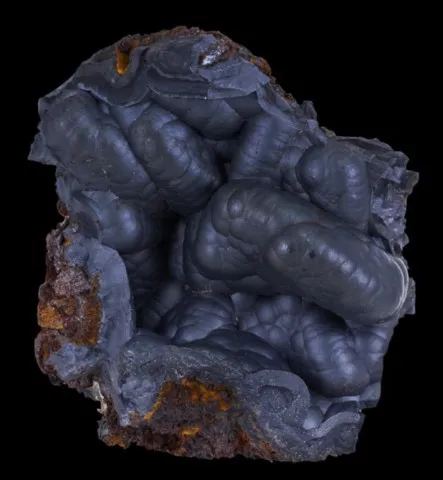 Psilomélane de Murzinskoe gold deposit, Krasnoshchyokovsky, Russie © Eugene & Sharon Cisneros