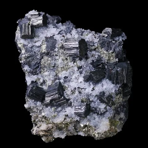 Bournonite maclée du Pérou