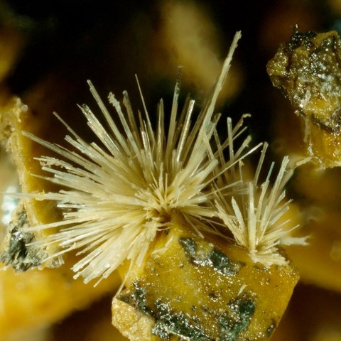 Cervantite de Cetine, Toscane, Italie © Enrico Bonacina