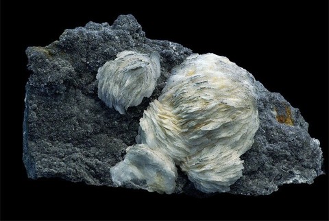 Baryte en pompons de St-Laurent-le-Minier, Gard, France